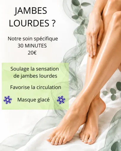 enveloppement froid pour décongestionner les jambes 
